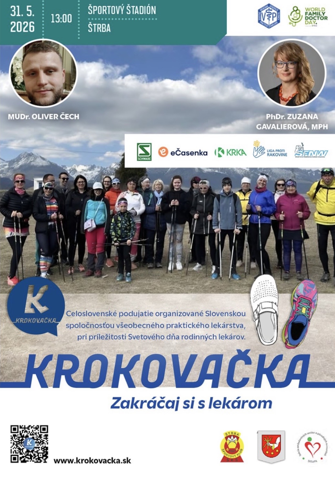 Krokovačka walking event, Slovakia